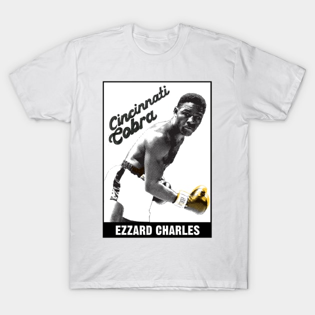 Ezzard  Charles - Cincinnati Cobra T-Shirt by Namo_Gamo